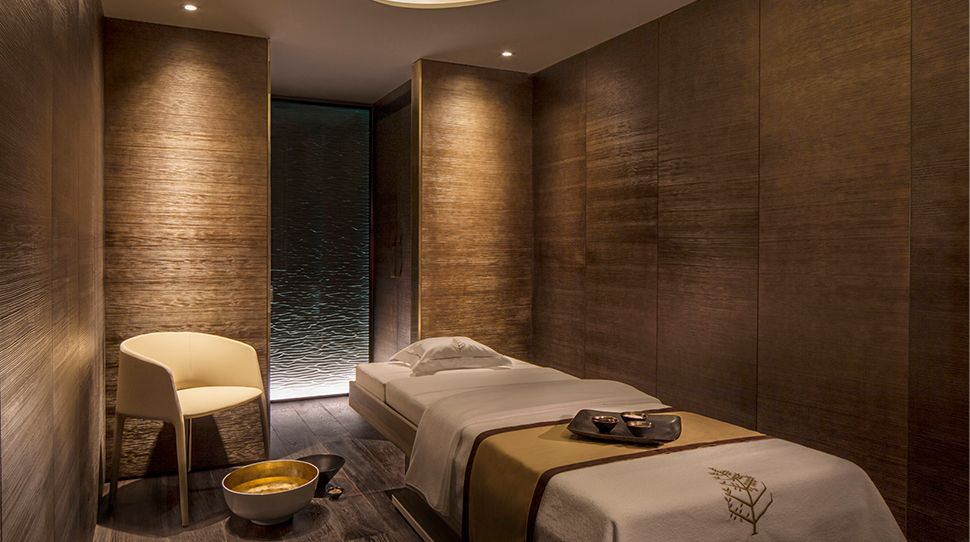 Wellness massage room